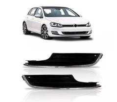 Grade Lateral Parachoque Golf 2014 2015 2016 2017 Friso Cromado