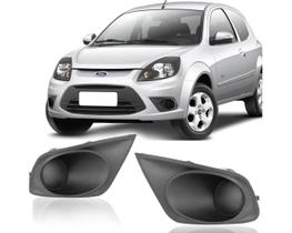 Grade Lateral Parachoque Ka 2012 A 2014 Sem Furo Para Milha