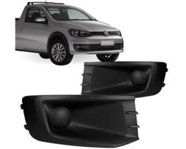 Grade Lateral Parachoque Saveiro 2013 A 2016 Sem Furo Milha