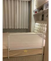 Grade Média Cama Proteção Criança Bebe Idoso 84cm - Kit 2uni Grade Média Cama Proteção Criança Bebe Idoso 84cm - Kit 2uni