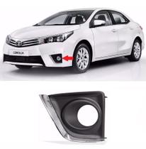 Grade Milha Com Furo Cromado Corolla 2015 2016 2017 Esquerdo Grade Milha Com Furo Cromado Corolla 2015 2016 2017 Esquerdo