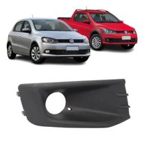 Grade Milha Para-Choque Saveiro G6 2014 a 2016 Com Furo LD