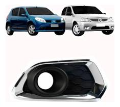 Grade Milha Sandero 2014 2015 2016 2017 2018 Aro Cromado Ld