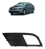 Grade Milha Vw Jetta 2015 2016 2017 2018 Com Furo Lado Esquerdo Grade Milha Vw Jetta 2015 2016 2017 2018 Com Furo Lado Esquerdo