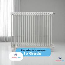 Grade Modular para Piscina e Jardim cuidado Infantil e Pet Alturas 60/80/100cm Segurança Externa