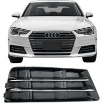 Grade Moldura Cromada do Parachoque Audi A4 B9 2.0 TFSI de 2016 a 2019 - Direito