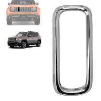 Grade moldura cromada jeep renegade 2016 a 2021 a2