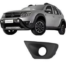 Grade Moldura Farol Milha Duster 2015 2016 A 2020 Com Furo