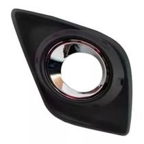 Grade Moldura Farol Milha Hilux 2016 2017 2018 Aro Cromado