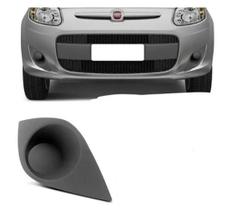 Grade Moldura Farol Milha Palio 2012 A 2018 Sem Furo Cinza