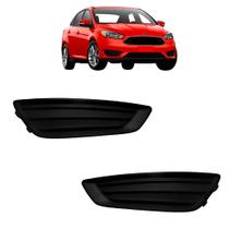 Grade Moldura Milha Focus 2015 2016 2017 2018 Sem Furo Par