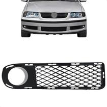 Grade Moldura Milha Gol Giii 1999 2000 2001 2002 Preto Com Furo