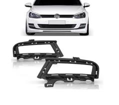 Grade Moldura Milha Golf Com Friso Cromado 2013 Até 2017