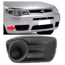 Grade Moldura Milha Palio 2008 2009 2011 2012 Cinza Sem Furo