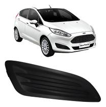 Grade Moldura Milha Parachoque New Fiesta Sem Furo 2013 a 2017 Lado Direito Grade Moldura Milha Parachoque New Fiesta Sem Furo 2013 a 2017 Lado Direito