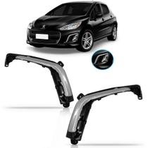 Grade Moldura Milha Peugeot 308 2012 2013 2014 Com Friso Grade Moldura Milha Peugeot 308 2012 2013 2014 Com Friso