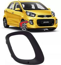 Grade Moldura Milha Picanto 2016 2017 2018 Direito com furo