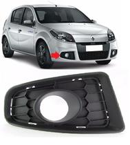 Grade Moldura Milha Sandero 2011 12 13 2014 Direito Com Furo