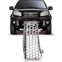 Grade moldura parachoque dianteiro ecosport 2008 a 2012 cromado