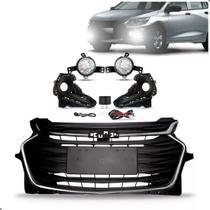 Grade Onix 2020 a 2024 Friso Cromado e Kit Milha Completo Grade Onix 2020 a 2024 Friso Cromado e Kit Milha Completo