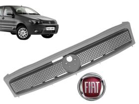 Grade Palio Fire Flex 2005 a 2010 com Emblema FIAT BLAWER