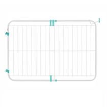 Grade para Cachorro Pet Criança Bebe Portão Proteção Criança Expansivo 70 A 115 cm Cão