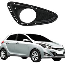 Grade Para Choque HB20 Lado Direito Com Furo Farol Auxiliar (Milha) Grade Para Choque HB20 Lado Direito Com Furo Farol Auxiliar (Milha)