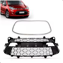 Grade para Citroen C3 2013 14 15 16 A 2020 Com Friso Cinza