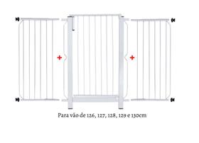 Grade para Porta Segurança e Proteção de Bebes e Pets, vãos de 126cm 127cm 128cm 129cm 130cm MASTER