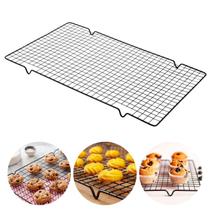 Grade Para Resfriar Bolos Doces Tela Forma Antiaderente 40cm Grade Para Resfriar Bolos Doces Tela Forma Antiaderente 40cm