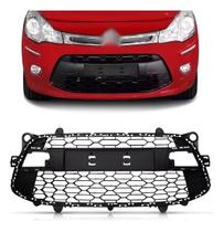 Grade Parachoque Citroen C3 2013 2014 2015 Preta Sem Friso Preto