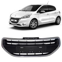 Grade parachoque Dianteiro Peugeot 208 2013 2014 2015 2016 Friso Cromado Original