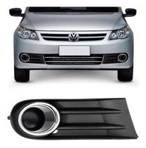 Grade Parachoque Gol G5 Lado Direito Passageiro Sem Milha Aro Cromado
