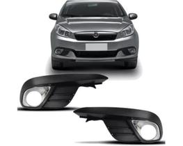 Grade Parachoque Grand Siena 2012 A 2021 Milha Aro Cromado