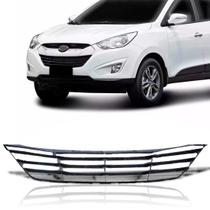 Grade Parachoque Ix35 2010 A 2013 Central S/ Friso Preto