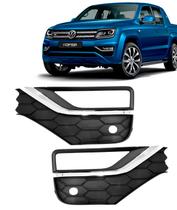 Grade Parachoque Lateral Com Furo Amarok 2017 a 2023