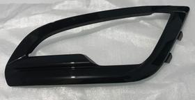 Grade Parachoque Moldura Farol Milha Ecosport 17 18 19 20 21 Lado Esquerdo Preto Black Piano