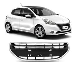 Grade peugeot 208 13/16 preta + friso Grade peugeot 208 13/16 preta + friso