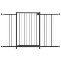 Grade Portão Pet Bebê Divisor Ambiente 113 A 118 Cm Preto Grade Portão Pet Bebê Divisor Ambiente 113 A 118 Cm Preto