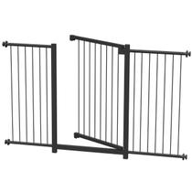 Grade portão pet bebê divisor ambiente 70 cm 85 cm 110 cm até 128 cm