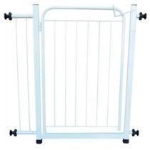 Grade Portão Pet Proteção Cachorro Criança Cães 69 A 84cm Grade Portão Pet Proteção Cachorro Criança Cães 69 A 84cm