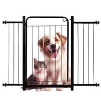 Grade Portão Pet Proteção Portas Corredor Escadas Bebe Cão Criança Com Extensor 1 de 20cm e 1 de 15cm Itagold