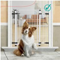 Grade Portão Proteção Cachorro 69 a 80 Cm Sem Extensor - Pet Útil