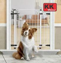 Grade Portão Proteção Pet Cachorro 74 A 84 Cm Criança Cães - JADI