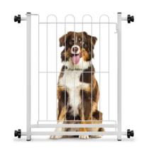 Grade Portão Proteção Pet Cachorro Prolongador Criança Branco