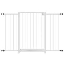 Grade portãozinho divisor ambiente corredor multigrade 70 cm 90 cm até 113 cm branco