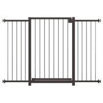 Grade portãozinho divisor ambiente corredor multigrade 70 cm 90 cm até 113 cm preto