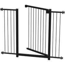 Grade portãozinho pet bebê divisor ambiente corredor 70, 80, 85, 95 até 98 cm preto