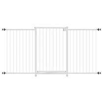 Grade portãozinho pet bebê divisor ambiente corredor 70 cm 110 cm até 150 cm branco