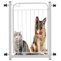 Grade Portãozinho Portão Pet Para Cachorros Bebes Segurança Crianças Proteção 70cm a 74cm - Jaddi